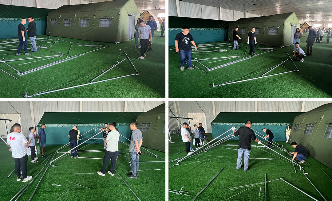 安哥拉客户到伟德国际victor1946实地考察磨练制品质量