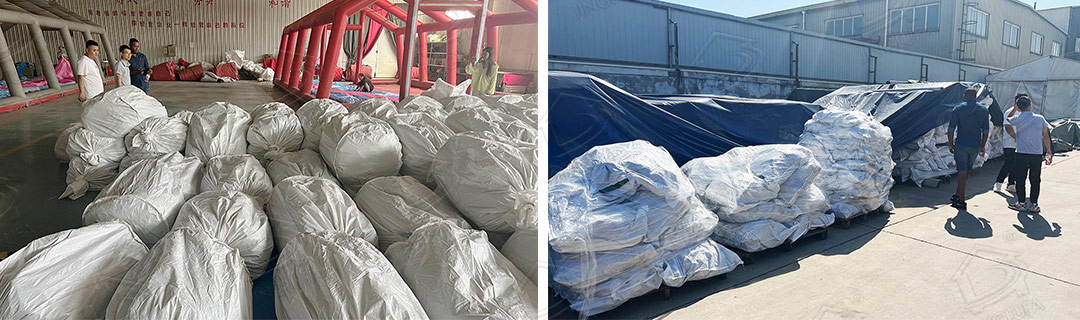 安哥拉客户到伟德国际victor1946实地考察磨练制品质量