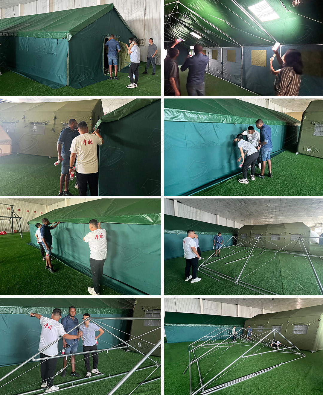 安哥拉客户到伟德国际victor1946实地考察磨练制品质量