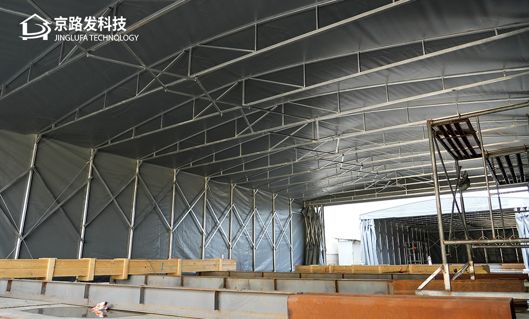 天津海特传念头械仓储棚